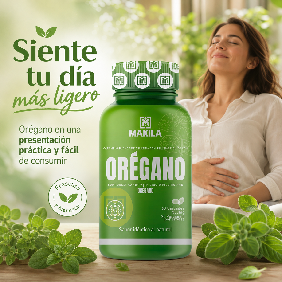 ORIGANUM™  MAKILA  — El Poder del Orégano, Sin el Sabor