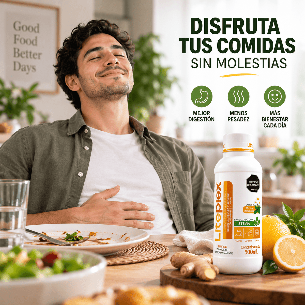 Liteplex Balance — Bienestar Digestivo 100% NATURAL